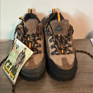 Rocky Brown and Black Sneakers with Durable Design